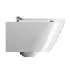 GSI Kube X závěsná WC mísa 36 x 55 cm GeniusFlush keramika bílá ExtraGlaze 941311