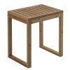 Gedy Himalaya koupelnová stolička 39,5 x 44,3 x 29,5cm bambus 3072