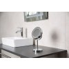 Ridder Daisy kosmetické zrcátko na postavení LED 150 mm oboustranné chrom 03111000