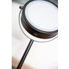 Ridder Daisy kosmetické zrcátko na postavení LED 150 mm oboustranné černá 03111010