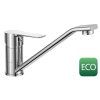 Bruckner Baron Eco dřezová baterie stojánková 3,8 l/min 186 mm otočné ramínko chrom 612.050.11