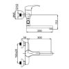 6026 sprchova baterie yuta y 12c