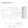 29357 obdelnikova vana intrica slim