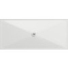 GSI Extra Flat obdélníková sprchová vanička 200 x 90 x 2 cm keramika bílá mat 46200909