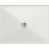 GSI Extra Flat obdélníková sprchová vanička 90 x 70 x 2 cm keramika bílá mat 46090709