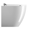 GSI Pura wc mísa stojící Swirlflush 36 x 50 cm spodní/zadní odpad keramika bílá ExtraGlaze 880411