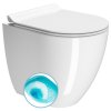 GSI Pura wc mísa stojící Swirlflush 36 x 50 cm spodní/zadní odpad keramika bílá ExtraGlaze 880411