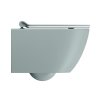 GSI Pura závěsná wc mísa Swirlflush 36 x 50 cm keramika ghiaccio dual-mat modrá 881615