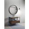 GSI Pura obdélníkové umyvadlo Slim 102 x 46 cm bez otvoru pro baterii s přepadem keramické bílá mat 8886009