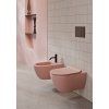GSI Pura bidet závěsný 36 x 55 cm keramika blush mat růžová 8865124