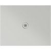 GSI Extra Flat obdélníková sprchová vanička 100 x 80 x 2 cm keramika cenere mat šedá 46100817