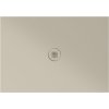 GSI Extra Flat obdélníková sprchová vanička 100 x 70 x 2 cm keramika creta mat béžová 46100708