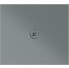 GSI Extra Flat obdélníková sprchová vanička 90 x 80 x 2 cm keramika agave mat zelená 46090804