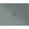 GSI Extra Flat obdélníková sprchová vanička 90 x 70 x 2 cm keramika agave mat zelená 46090704