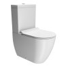 GSI Pura wc mísa kombi 36 x 63 cm Swirlflush spodní/zadní odpad keramika bílá dual-mat 880609