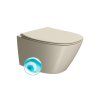 GSI Modo závěsná wc mísa 37 x 54 cm Swirlflush keramika creta dual-mat béžoá 841508