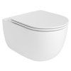 Bruckner Glanz závěsná wc mísa 36 x 52,5 cm Vortex Rimless bílá 201.336.4