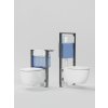 Bruckner Glanz závěsná wc mísa 36 x 52,5 cm Vortex Rimless bílá 201.336.4