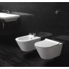 GSI Norm závěsná wc mísa 36 x 55 cm GeniusFlush keramika bílá ExtraGlaze 862111
