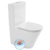 Bruckner Fein wc kombi 36 x 83,5 x 61 cm Rimless spodní zadní odpad bílá 201.428.4