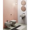 GSI Pura bidet závěsný 55 x 36 cm keramika tortora mat šedá 8865105