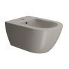 GSI Pura bidet závěsný 55 x 36 cm keramika tortora mat šedá 8865105
