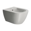 GSI Pura bidet závěsný 36 x 50 cm keramika cenere mat šedá 8864117