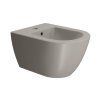 GSI Pura bidet závěsný 36 x 50 cm keramika tortora mat šedá 8864105