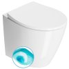 GSI Modo wc mísa stojící 37 x 52 cm Swirlflush spodní zadní odpad keramika ExtraGlaze bílá 981011