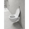 GSI Pura Eco wc mísa závěsná 36 x 55 cm Swirlflush keramika bílá mat 880709