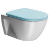 GSI Pura Eco wc mísa závěsná 36 x 55 cm Swirlflush keramika bílá mat 880709