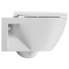 GSI Pura Eco wc mísa závěsná 36 x 55 cm Swirlflush keramika bílá mat 880709