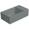 GSI Kube X umyvadlo 40 x 23 cm bez otvoru pro baterii bez přepadu keramické agave mat zelená 9484004