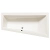 Polysan Andra R asymetrická vana 170 x 90 x 45 cm pravá akrylát ivory 81511.40