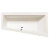 Polysan Andra R asymetrická vana 160 x 90 x 45 cm pravá akrylát ivory béžová 81541.40