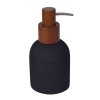 Sapho Craftt dávkovač mýdla na postavení acacia/černá 8570