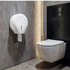 Aqualine Olmo zásobník na toaletní papír 265 x 280 x 130 mm ABS bílá 1318-48