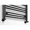 Bruckner Albrecht otopné těleso 600 x 1570 mm černá mat 600.218.6