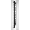 Bruckner Albrecht otopné těleso 600 x 1570 mm černá mat 600.218.6