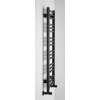 Bruckner Albrecht otopné těleso 400 x 930 mm černá mat 600.211.6